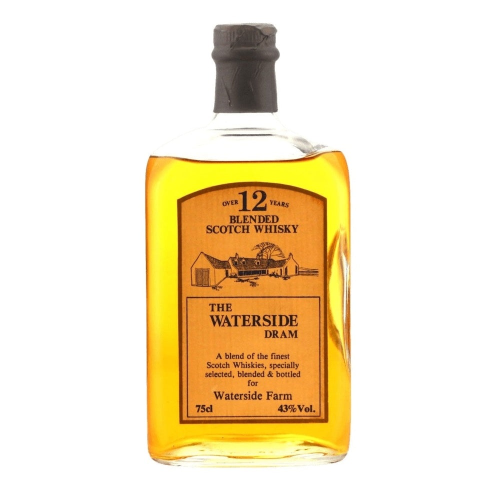 The Waterside Dram 12 Year Old Blended Scotch Whisky 1970s 43% 75cl