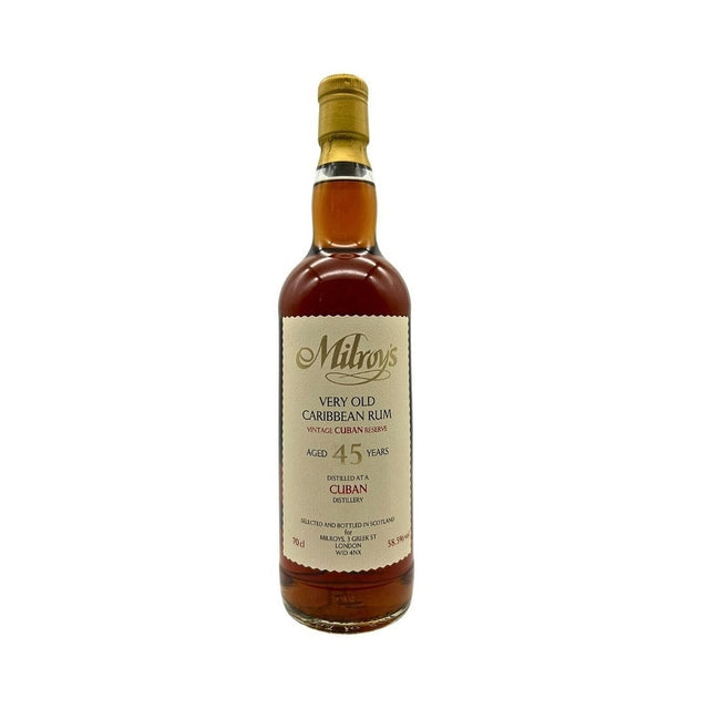 Cuban Rum 45 Year Old 1978 Milroy's Vintage Reserve 58.5% 70cl