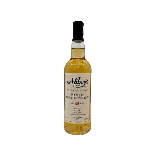 Avon 9 Year Old 2016 Milroy's Soho Selection 51.5% 70cl