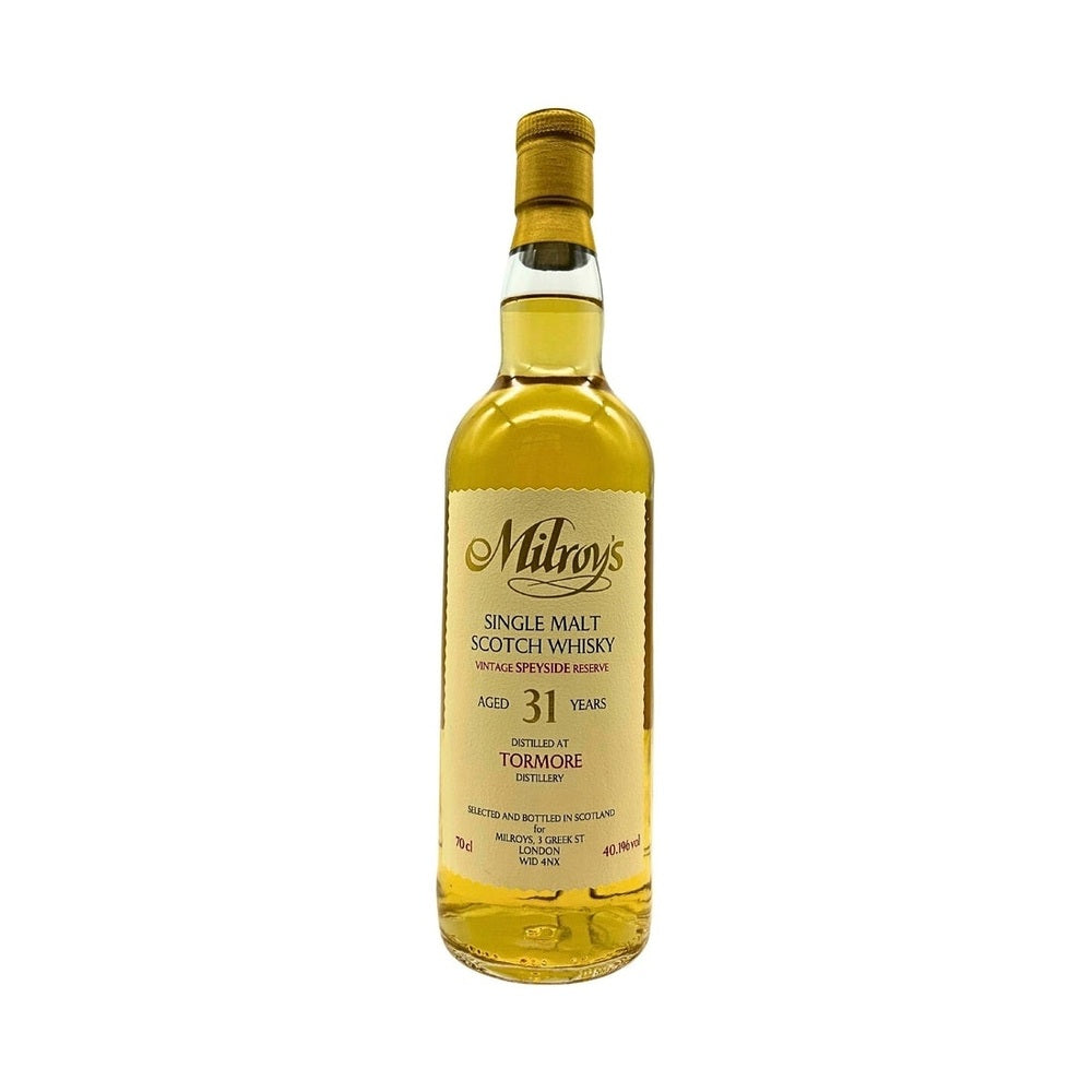 Tormore 31 Year Old 1992 Milroy's Vintage Reserve 40.1% 70cl