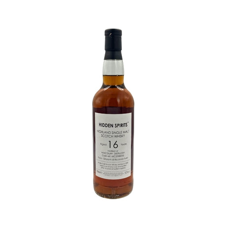 Macduff 16 Year Old 2008 Hidden Spirits 53.5% 70cl