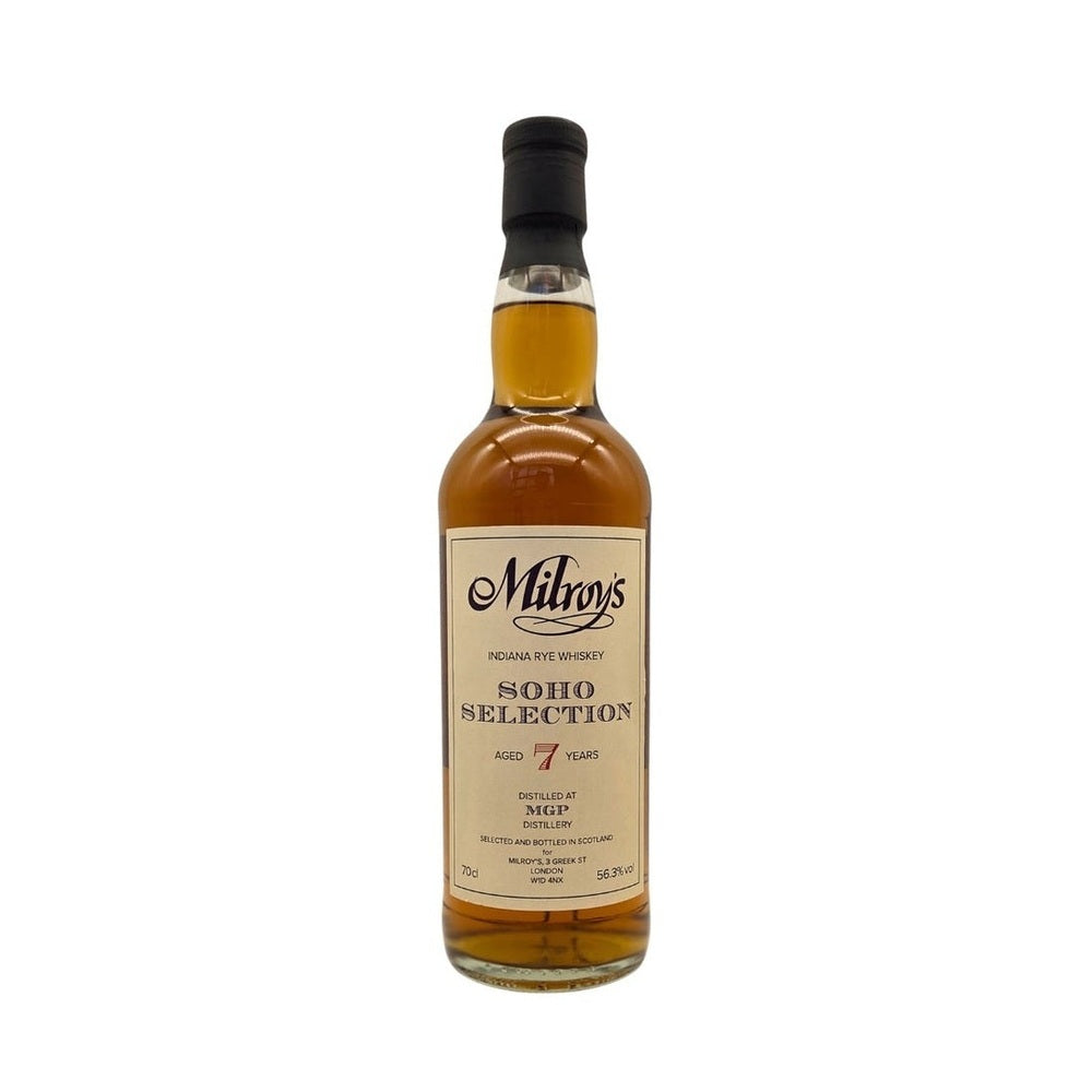 Indiana Rye (MGP) 7 Year Old 2017 Milroy's Soho Selection 56.3% 70cl