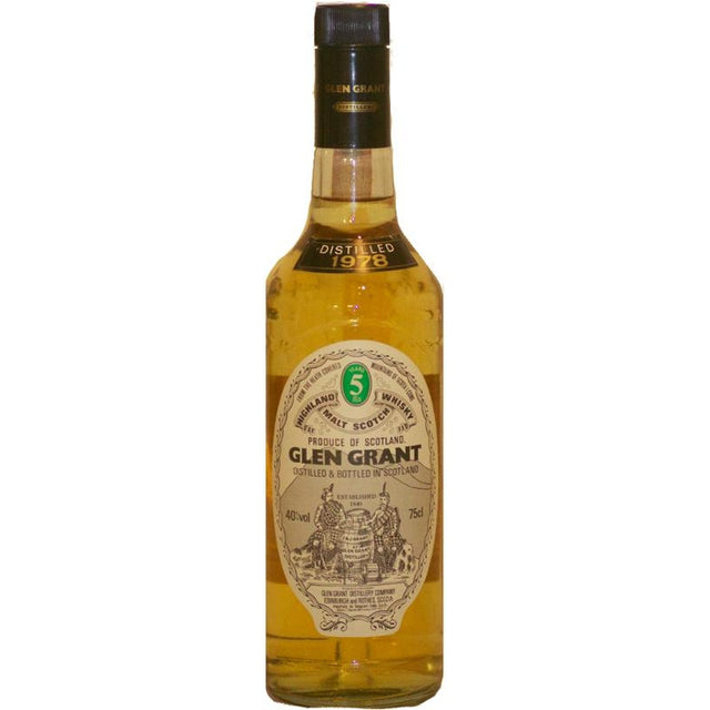 Glen Grant 5 Year Old 1978 Seagram Italia Import 40% 75cl