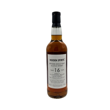 Allt A Bhainne 16 Year Old 2008 Hidden Spirits 52.5% 70cl