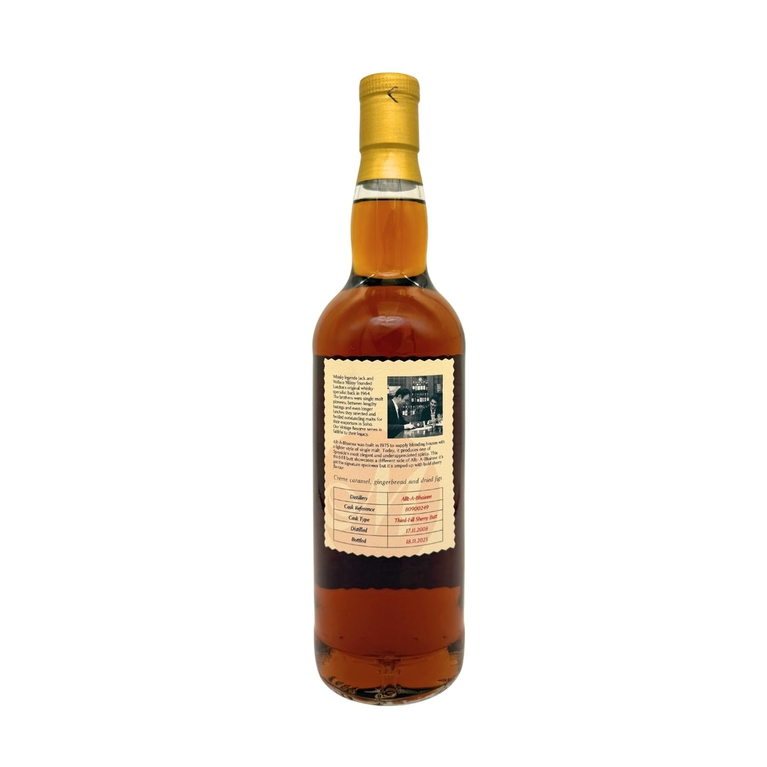 Allt A Bhainne 17 Year Old 2008 Milroy's Vintage Reserve 62.3% 70cl