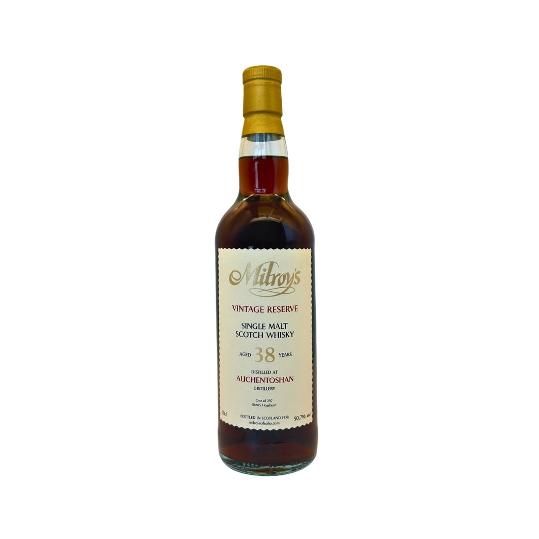 Auchentoshan 38 Year Old 1987 Milroy's Vintage Reserve 50.7% 70cl