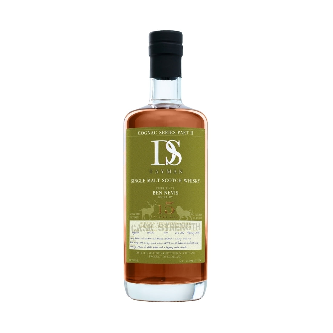 Ben Nevis 15 Year Old DS Tayman Cognac Series Part II 50.75% 70cl