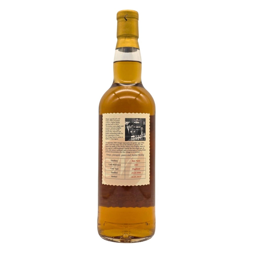Ben Nevis 28 Year Old 1996 Milroy's Vintage Reserve 52.2% 70cl
