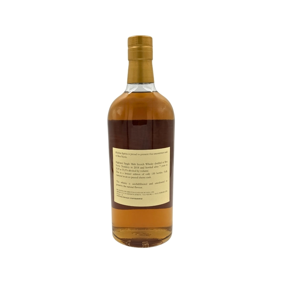 Ben Nevis 7 Year Old 2018 Hidden Spirits BN18225 53.1% 70cl
