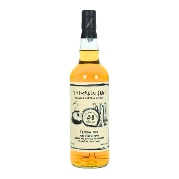Blended Scotch 40 Year Old 1984 Thompson Bros – Milroy's of Soho