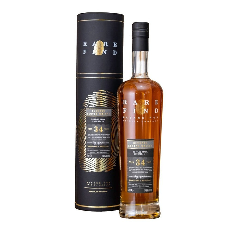 Blended Scotch 34 Year Old 1989 Rare Find - Milroy&