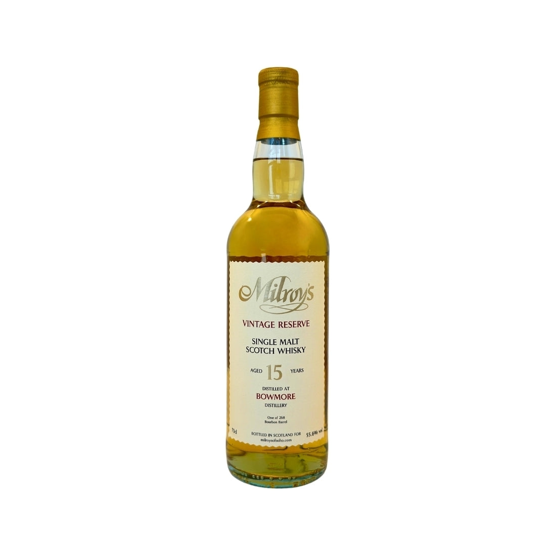 Bowmore 15 Year Old 2010 Milroy's Vintage Reserve 55.6% 70cl