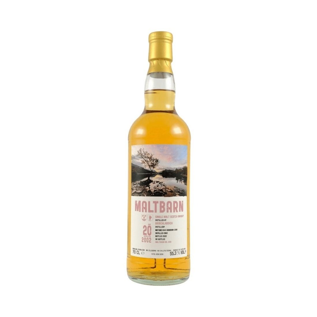 Bruichladdich 20 Year Old 2002 Maltbarn Bourbon 55.3% 70cl