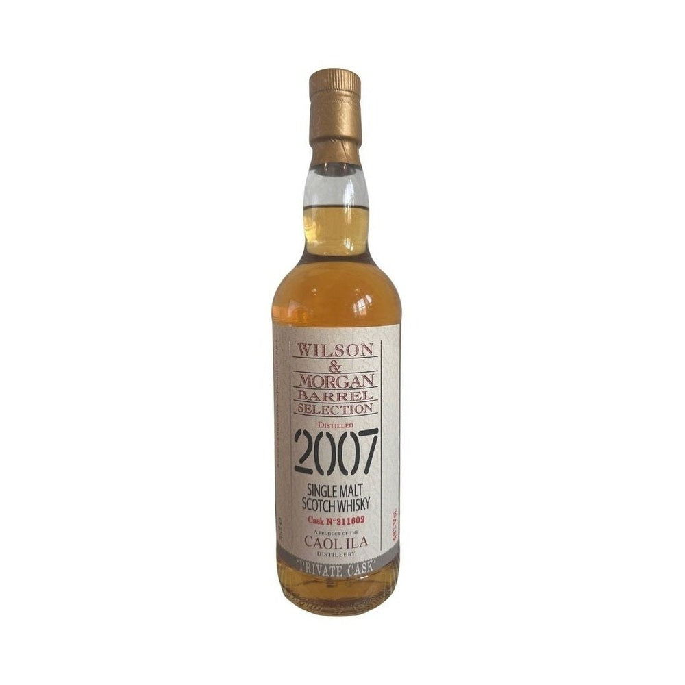Caol Ila 15 Year Old 2007 Wilson & Morgan X Milroy's Exclusive 48% 70cl