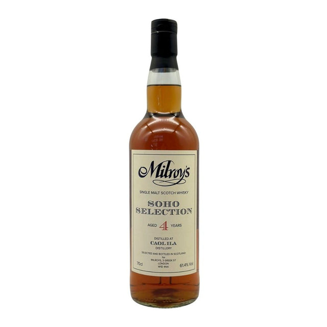 Caol Ila 4 Year Old Rivesaltes Cask (Fully Matured) Soho Selection - Milroy's of Soho - Scotch Whisky