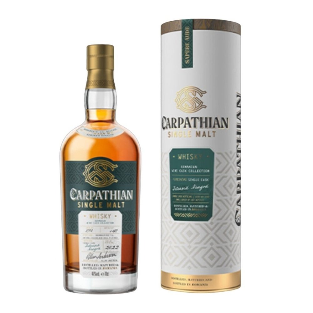 Carpathian Single Malt Fetească Neagră Wine Cask - Milroy's of Soho - Whisky
