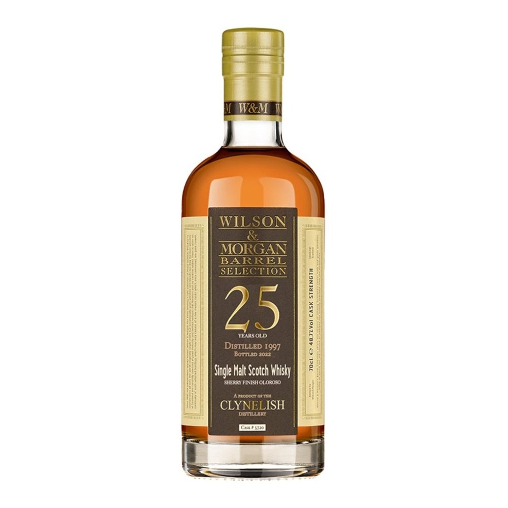 Clynelish 25 Year Old 1997 Oloroso Sherry Finish Wilson & Morgan - Milroy's of Soho - Whisky