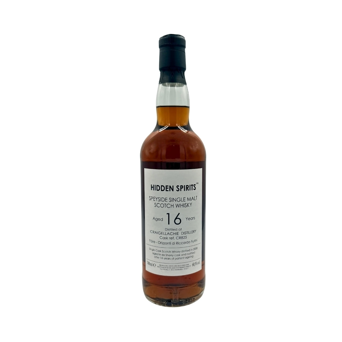 Craigellachie 16 Year Old 2008 Hidden Spirits 60.9% 70cl