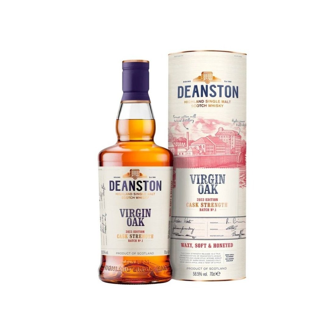 Deanston Virgin Oak Cask Strength 58.5% 70cl