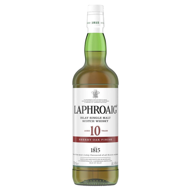 Laphroaig 10 Year Old Sherry Oak Finish 48% 70cl - Milroy's of Soho - Scotch Whisky