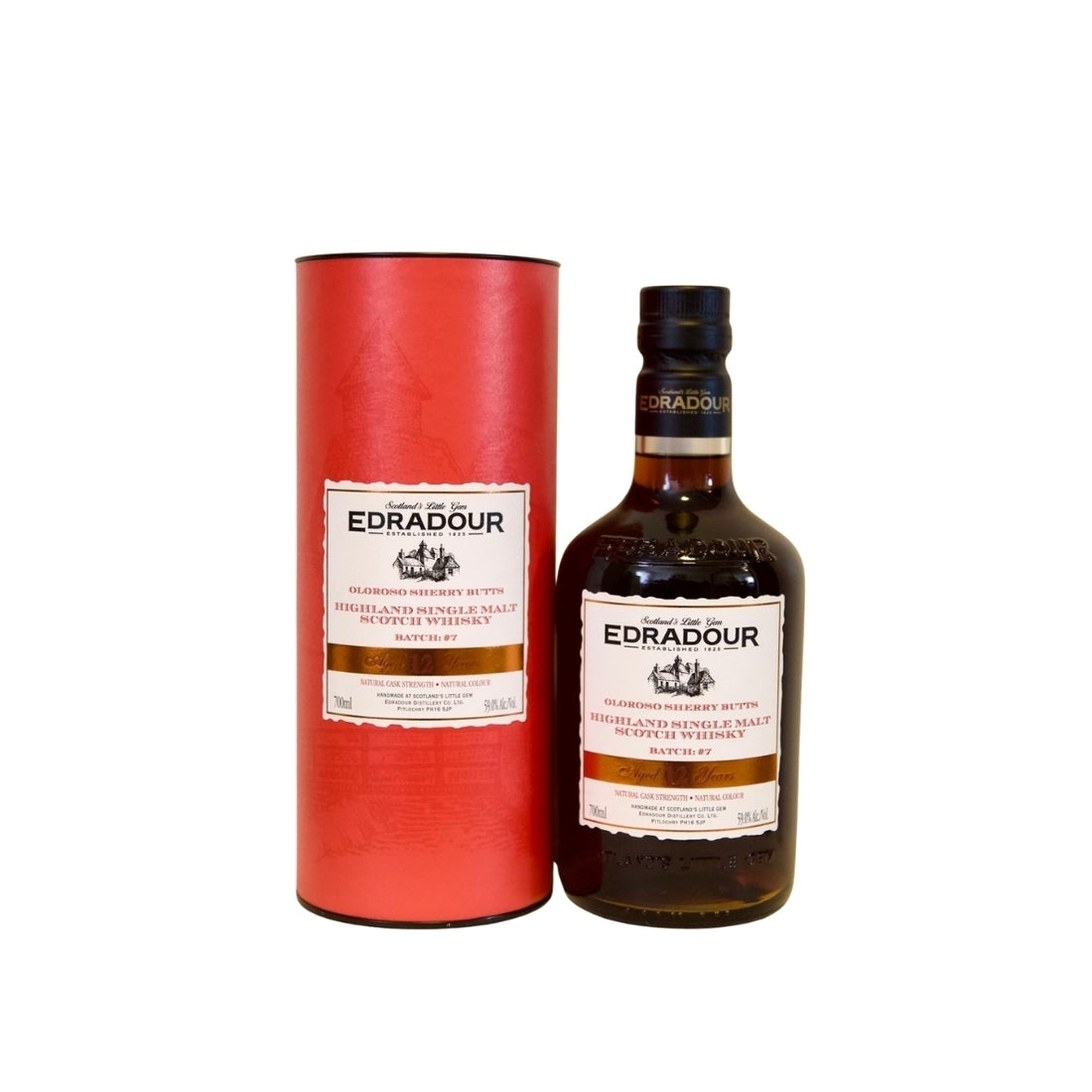 Edradour 12 Year Old Cask Strength Batch #7 59% 70cl