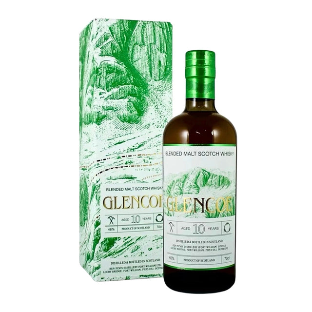 Glencoe Blended Malt 10 Year Old 46% 70cl