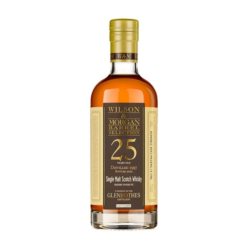 Glenrothes 25 Year Old 1997 PX Finish Wilson & Morgan - Milroy&