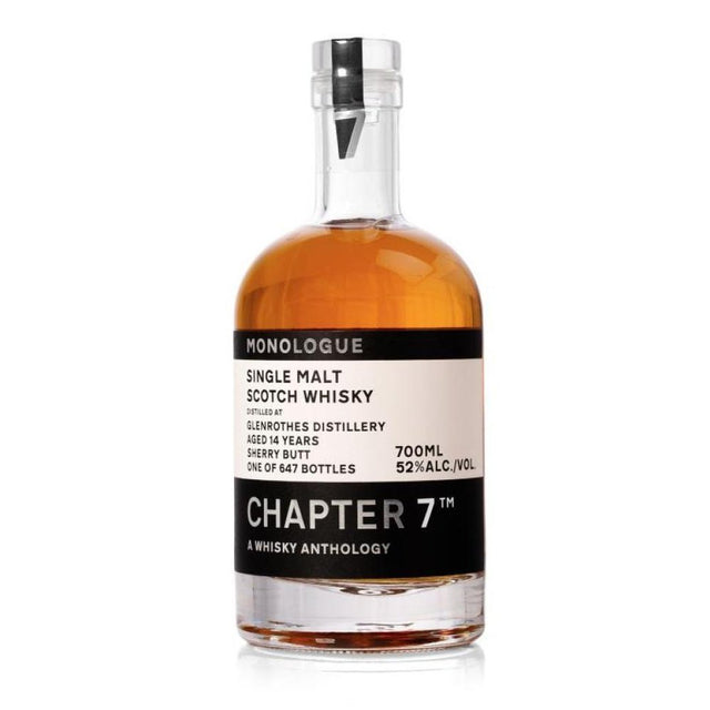 Glenrothes 14 Year Old 2008 Chapter 7 52% 70cl - Milroy's of Soho - Scotch Whisky