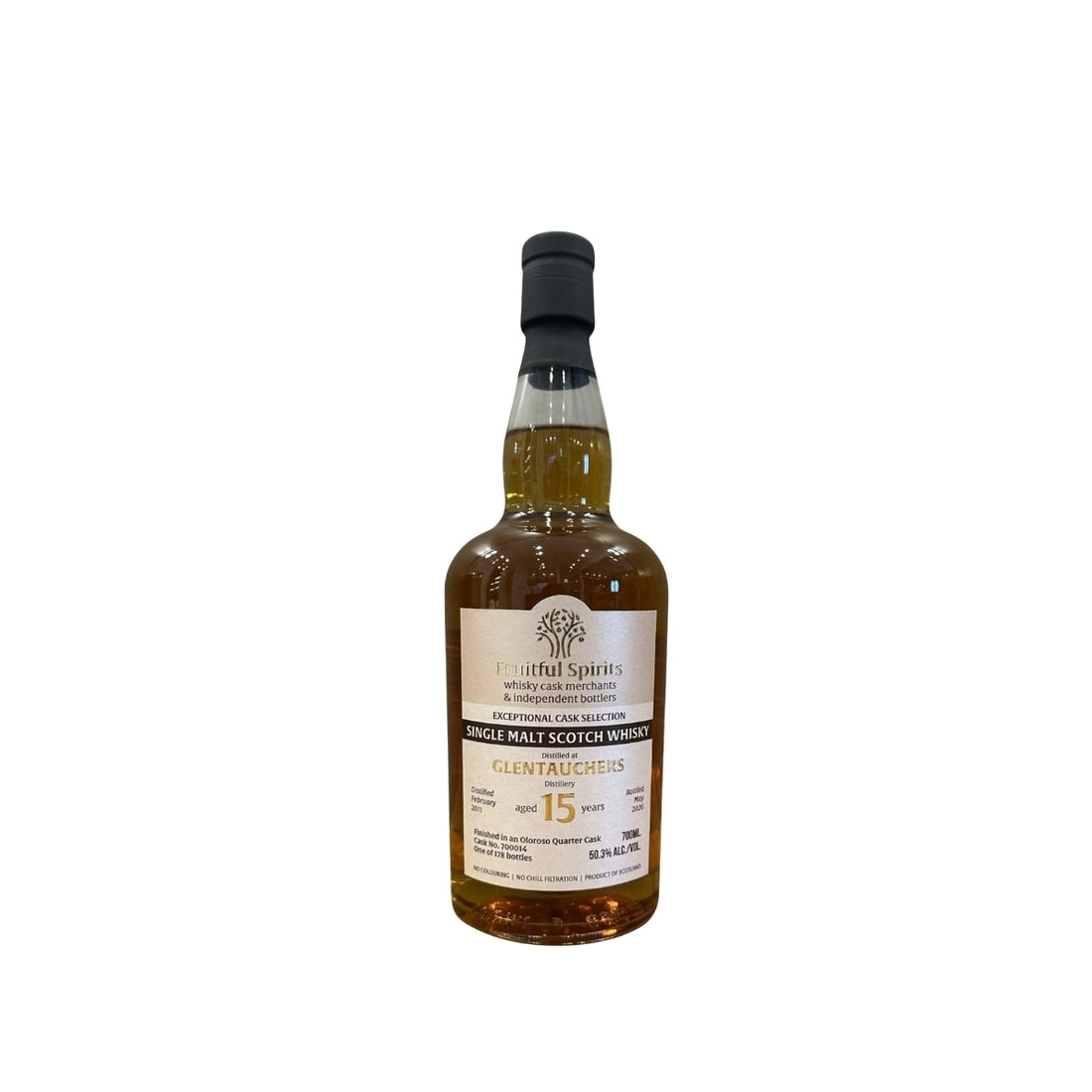 Glentauchers 15 Year Old 2011 Fruitful Spirits 50.3% 70cl
