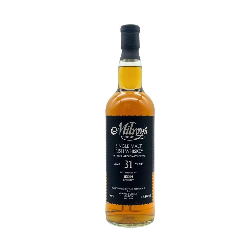 Irish 31 Year Old Milroy's Vintage Reserve Black 47.9% 70cl