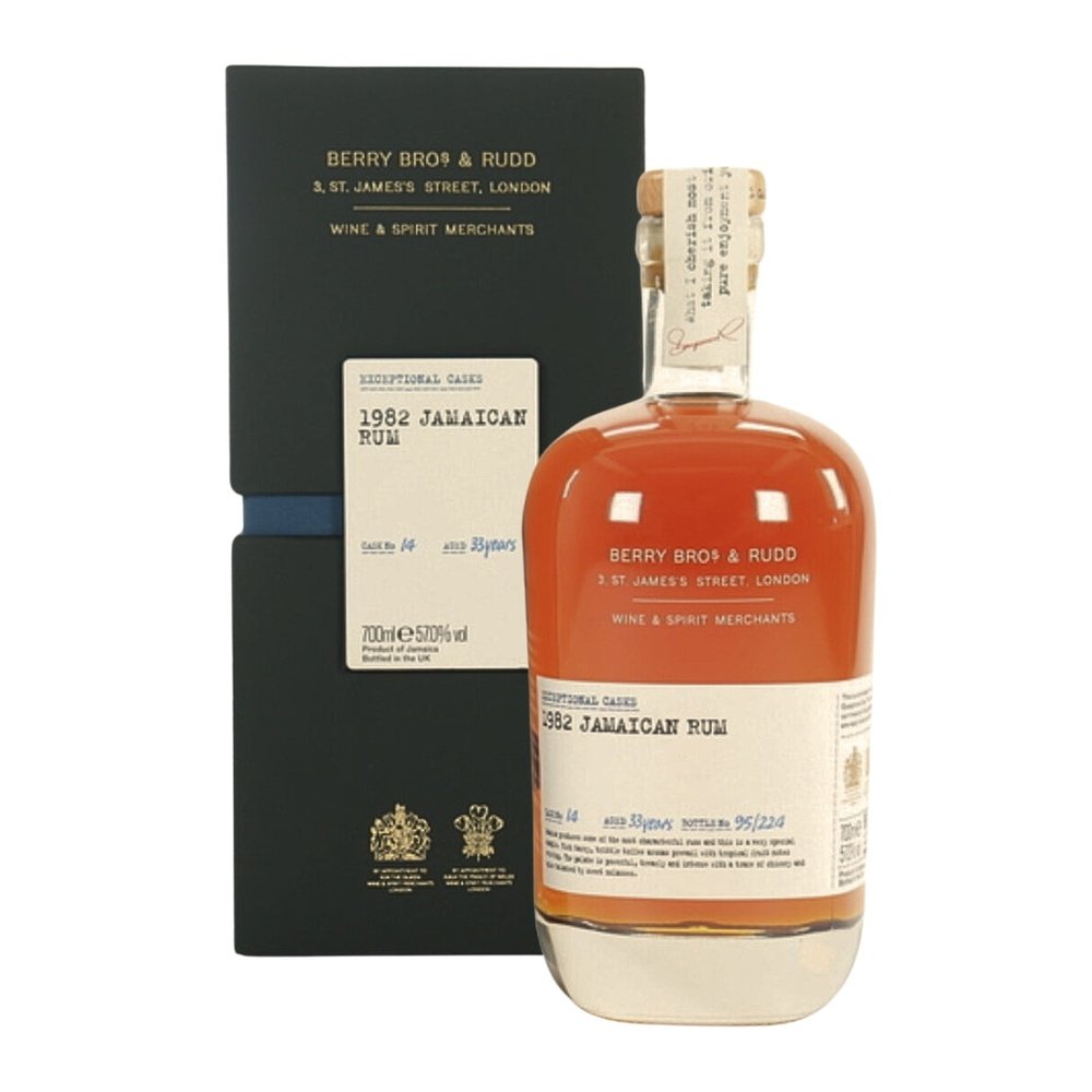 Jamaican Rum 33 Year Old 1982 Berry Bros. & Rudd #14 - Milroy's of Soho - Single Blended