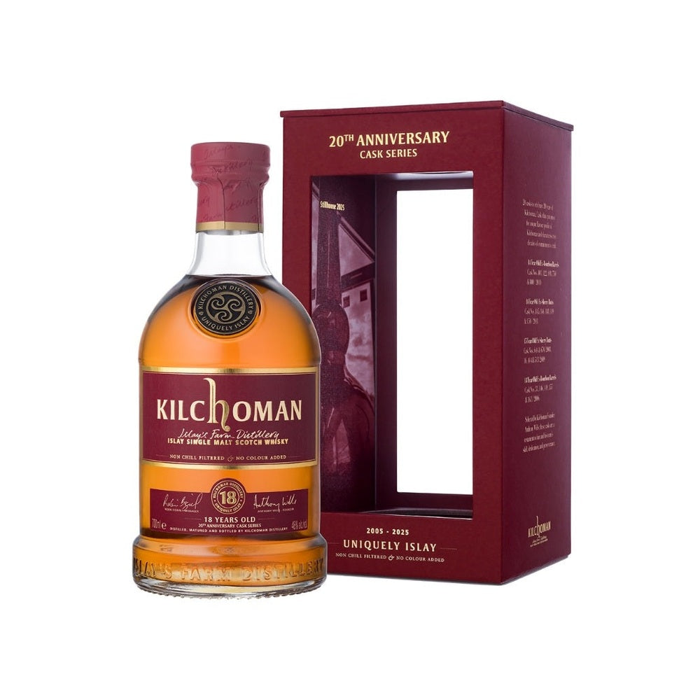 Kilchoman 18 Year Old 20th Anniversary Cask Series