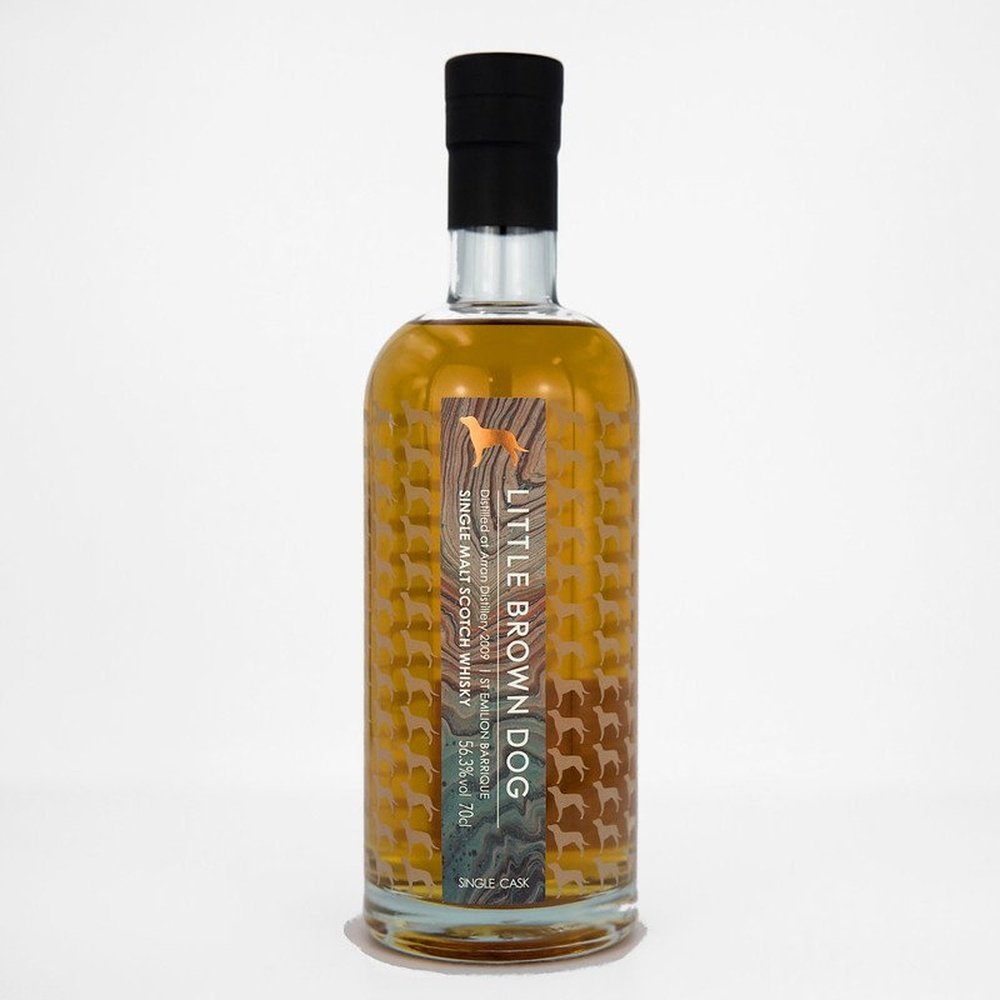 Arran 2009 Little Brown Dog St Emilion Barrique - Milroy's of Soho - Whisky