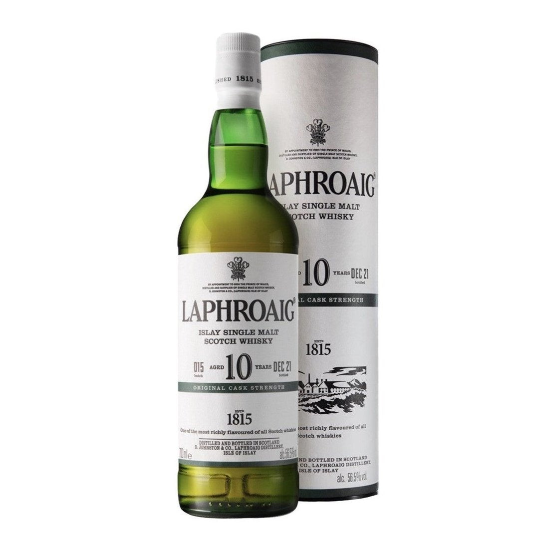 Laphroaig 10 Year Old Cask Strength Batch 15 56.5% 70cl