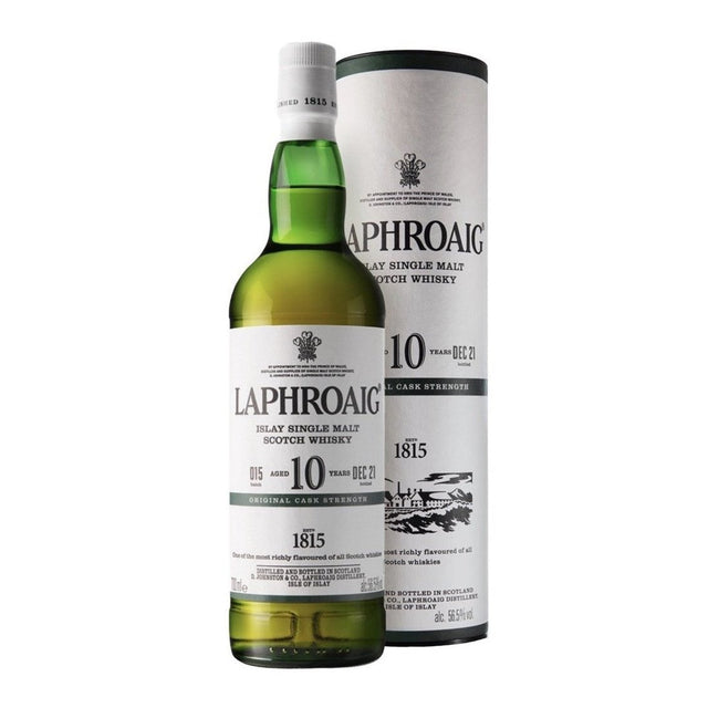 Laphroaig 10 Year Old Cask Strength Batch 15 56.5% 70cl