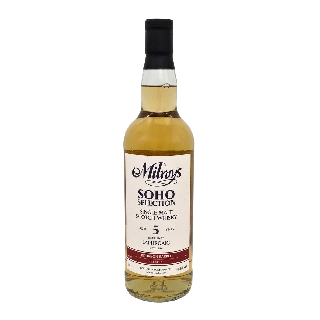 Laphroaig 5 Year Old 2020 Milroy's Soho Selection 57.1% 70cl