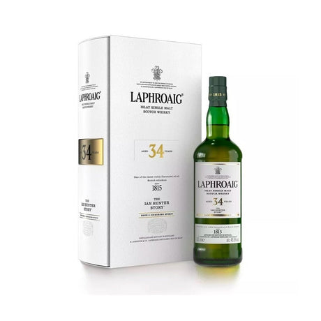 Laphroaig 34 Year Old Ian Hunter Book V - Milroy's of Soho - Scotch Whisky