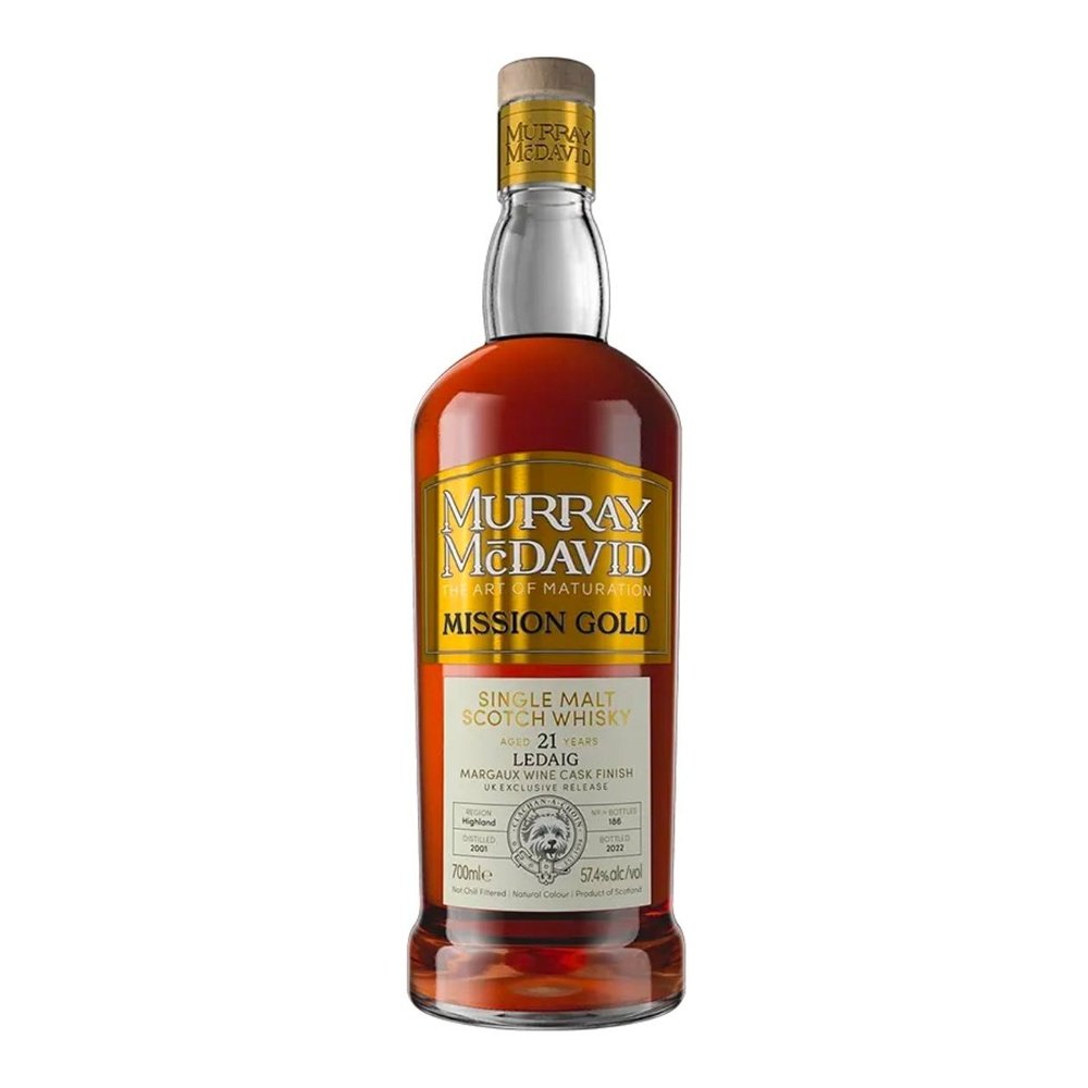Ledaig 21 Year Old  2001 Murray McDavid Margaux Finish - Milroy's of Soho - Scotch Whisky