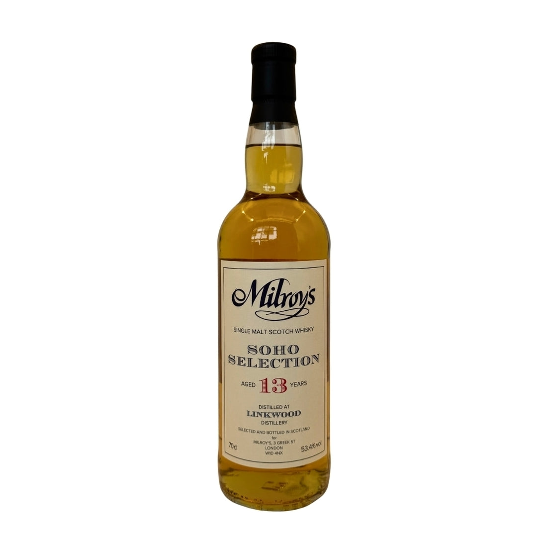 Linkwood 13 Year Old 2013 Milroy's Soho Selection 53.4% 70cl