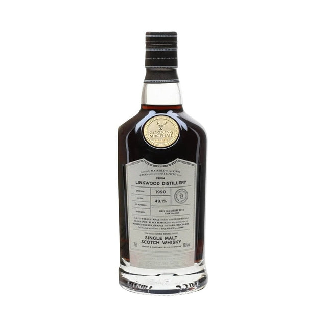 Linkwood 33 Year Old 1990 G&M Upper CC #6965 49.1% 70cl