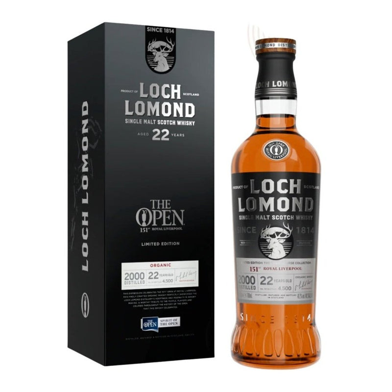 Loch Lomond 22 Year Old 151th Royal Liverpool Open Course Collection - Milroy&