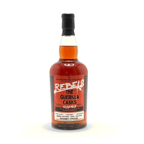 Macduff 14 Year Old Rebels - The Guerilla Cask 1st fill Cotes du Roissilon 51.4 % 70cl