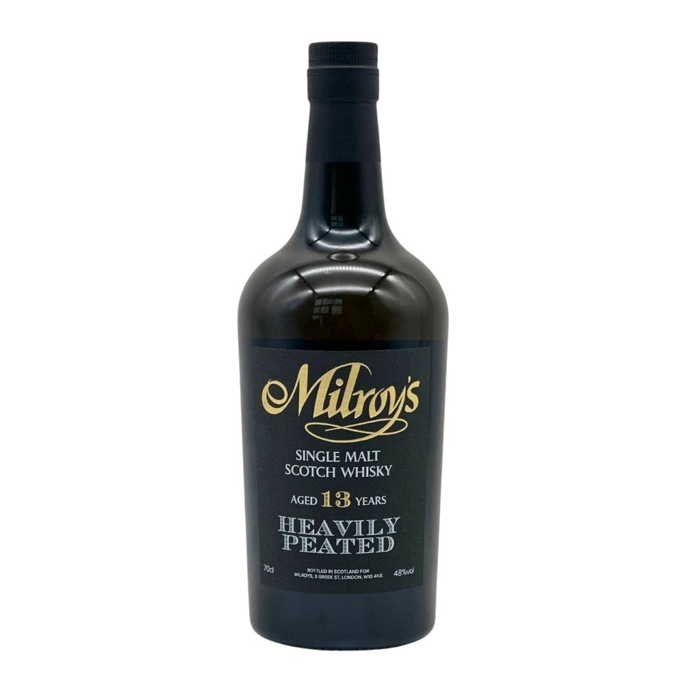 Milroy's Heavily Peated 13 Year Old 2010 Jamaican Rum Barrels 48% 70cl