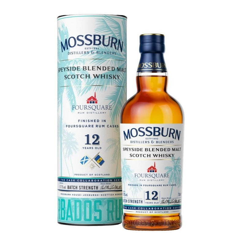 Speyside Blended Malt 12 Year Old Mossburn X Foursquare - Milroy&