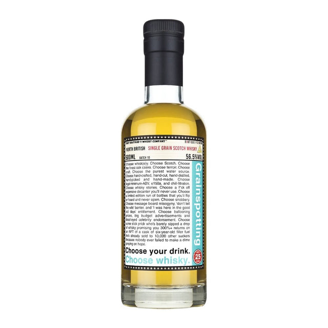 North British 25 Year Old TBWC Batch 10 Cinema - Milroy's of Soho - Scotch Whisky