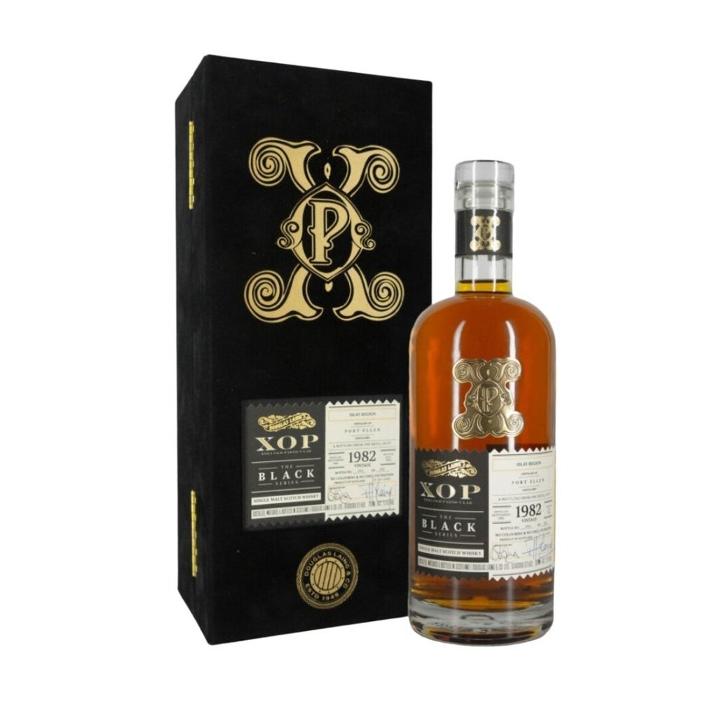 Port Ellen 39 Year Old 1982 XOP Black DH Global Wine Exclusive - Milroy's of Soho - Whisky