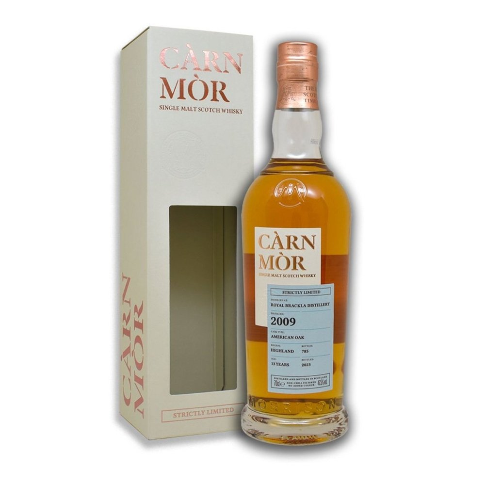 Royal Brackla 13 Year Old 2009 Carn Mor American Oak - Milroy's of Soho - Whisky