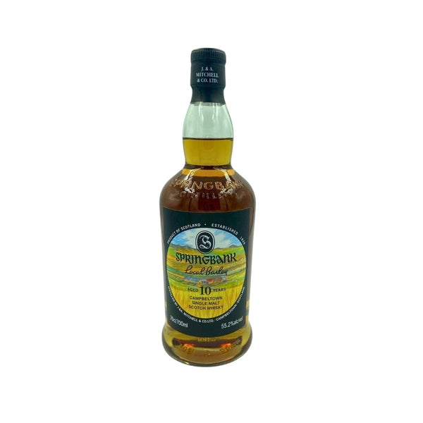 Springbank 10 Year Old Local Barley 55.2% 70cl – Milroy's of Soho