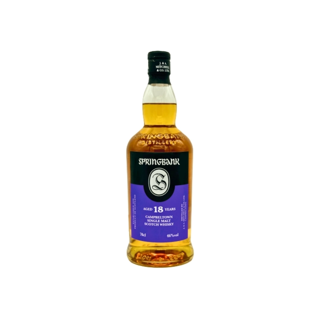 Springbank 18 Year Old 46% 70cl – Milroy's of Soho