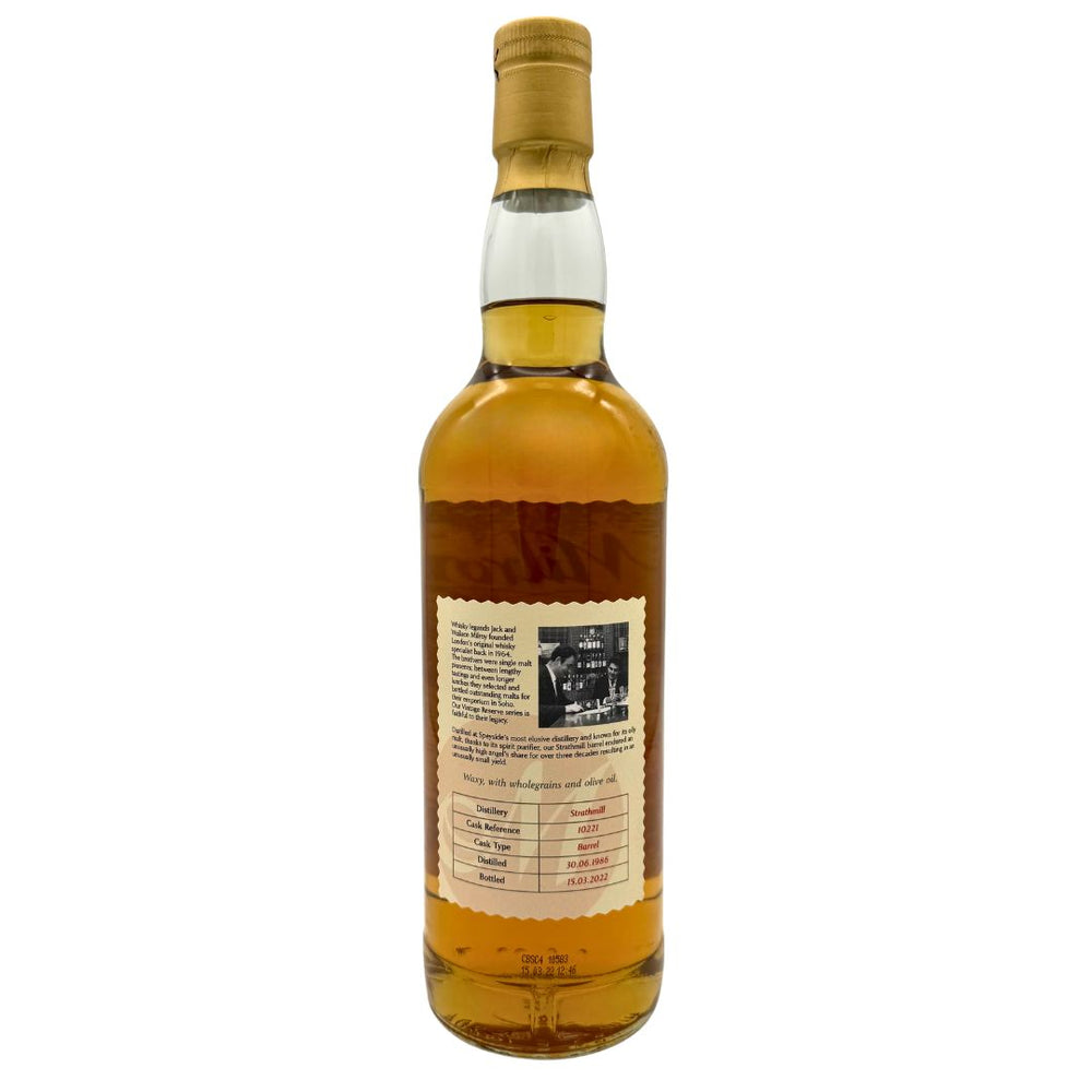 Strathmill 35 Year Old 1986 Vintage Reserve Milroy's 55.2% 70cl